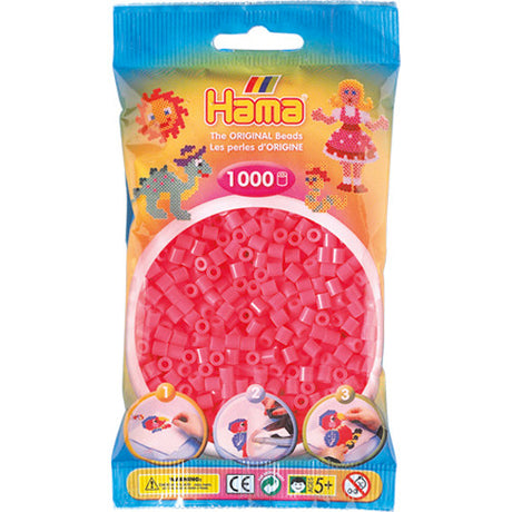 Hama Iron perles 1000 stykker cerise