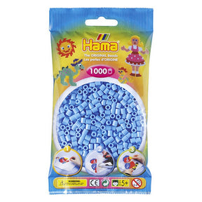 Hama Iron perles lyseblå 1000 stykker
