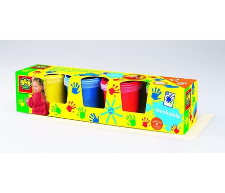Ses fingermaling 4 farver a 150ml