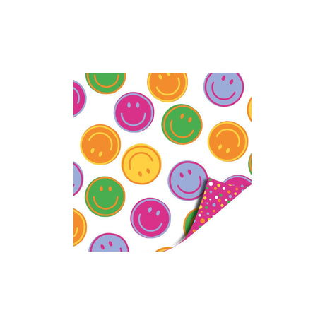 Kasseplan tællerrulle 50cm smileys multi konfetti