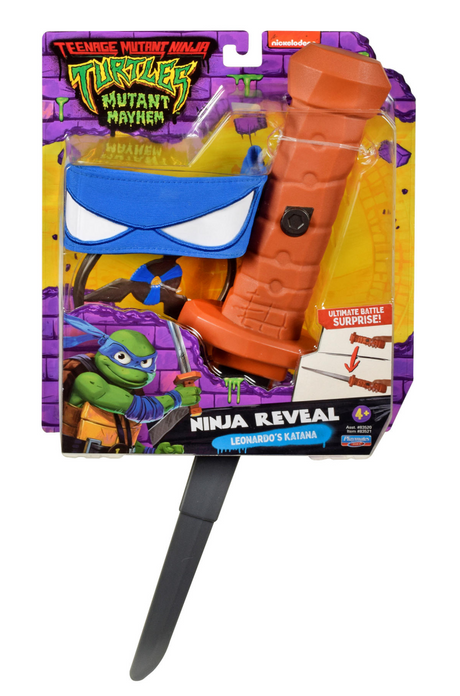Teenage mutant ninja turtles - leonardo transformerer katana sværd