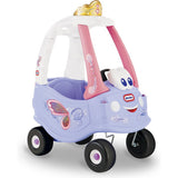 Little tikes hyggelig coupe fairy walking bil 75x42x86 cm pink lilla