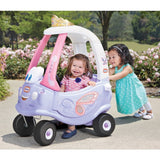 Little tikes hyggelig coupe fairy walking bil 75x42x86 cm pink lilla