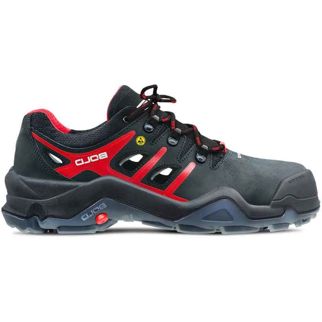 Hks arbejdssko tiger 4 vtp lav s1p esd | sort rød | størrelse 45 - 00.162.099.45