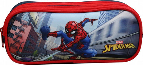 Jim jam penalhus marvel spiderman kuglepenneetui 1 rum med 1 lynlås