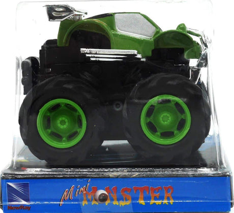 Mini monster jam 4 hjuls drevet bil med friktion