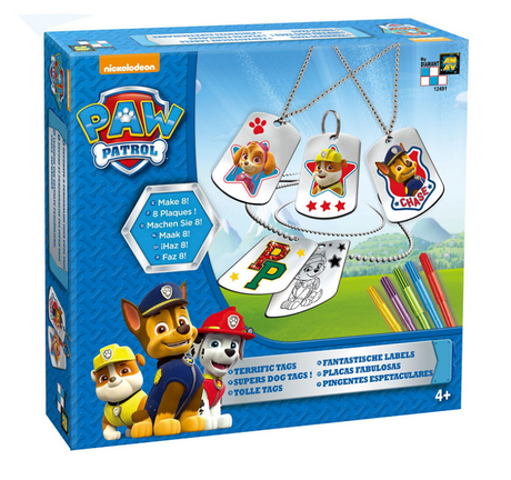 Paw patrol terrific tags