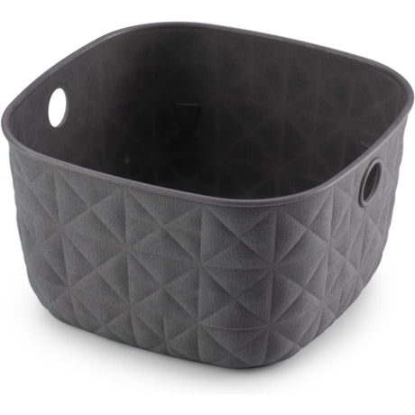 Curver softex opbevaringskurv xs - 3l antracit 19x19x11cm