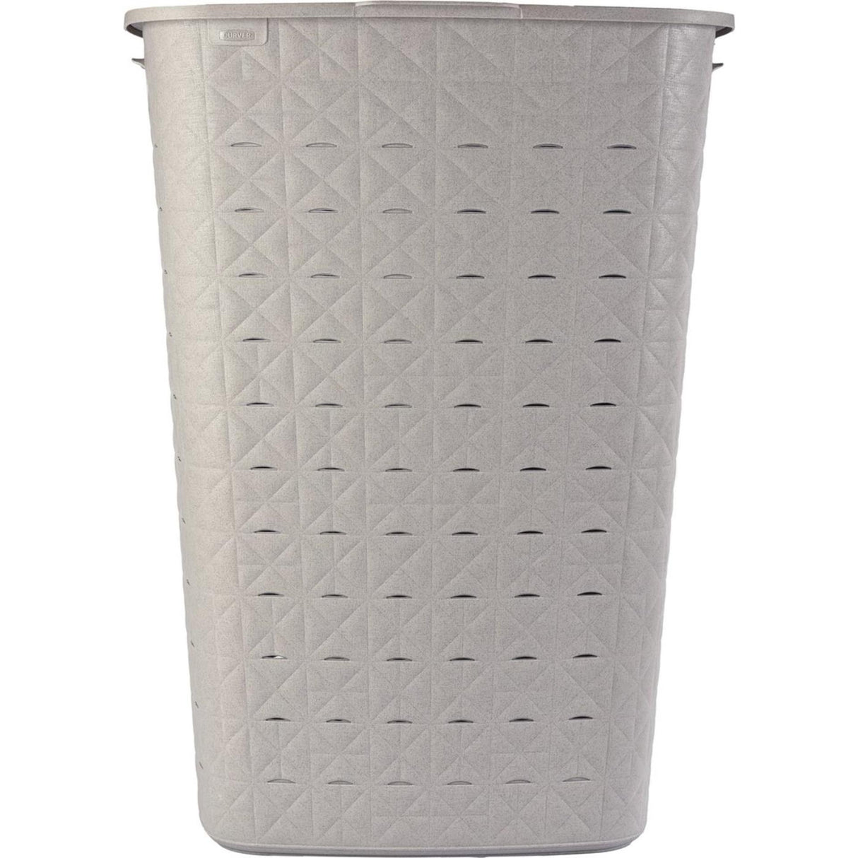 Curver softex vasketøjskurv med låg 56l taupe 42x31,6x60cm