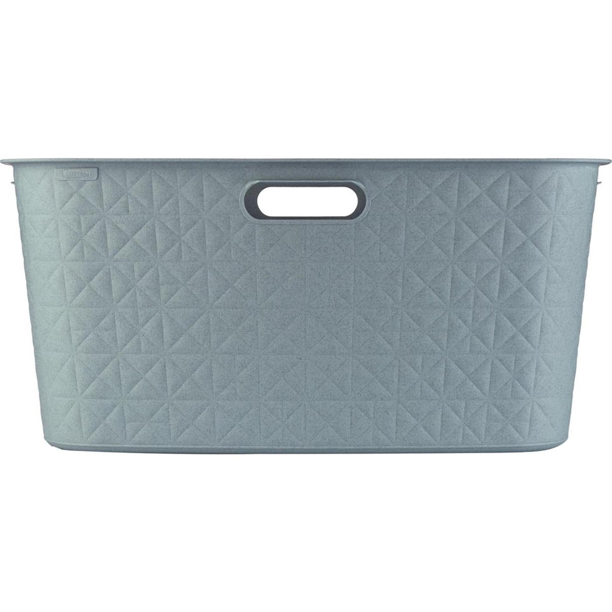 Curver softex vasketøjskurv 45l blågrøn 57x37x27cm