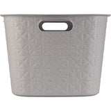 Curver softex vasketøjskurv 45l taupe 57x37x27cm