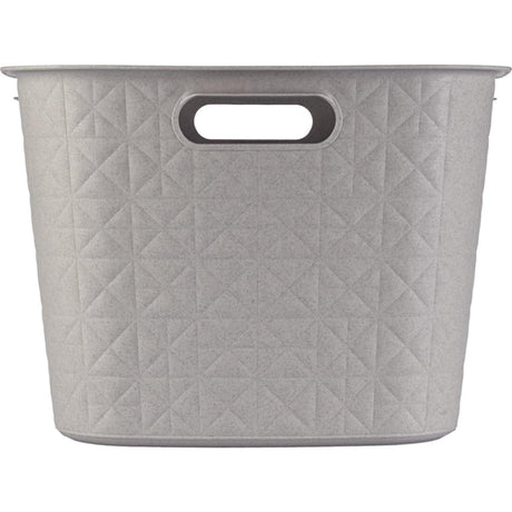 Curver softex vasketøjskurv 45l taupe
