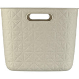 Curver softex opbevaringskurv l - 19l kridhvid 38x29x22cm