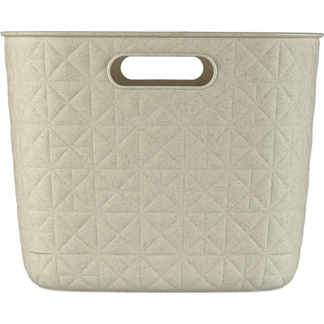 Curver softex opbevaringskurv l - 19l kridhvid 38x29x22cm
