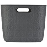 Curver softex opbevaringskurv l - 19l antracit 38x29x22cm