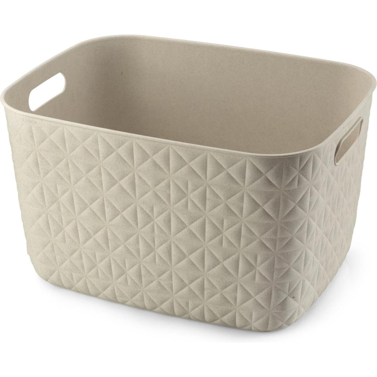 Curver softex opbevaringskurv l - 19l kridhvid 38x29x22cm