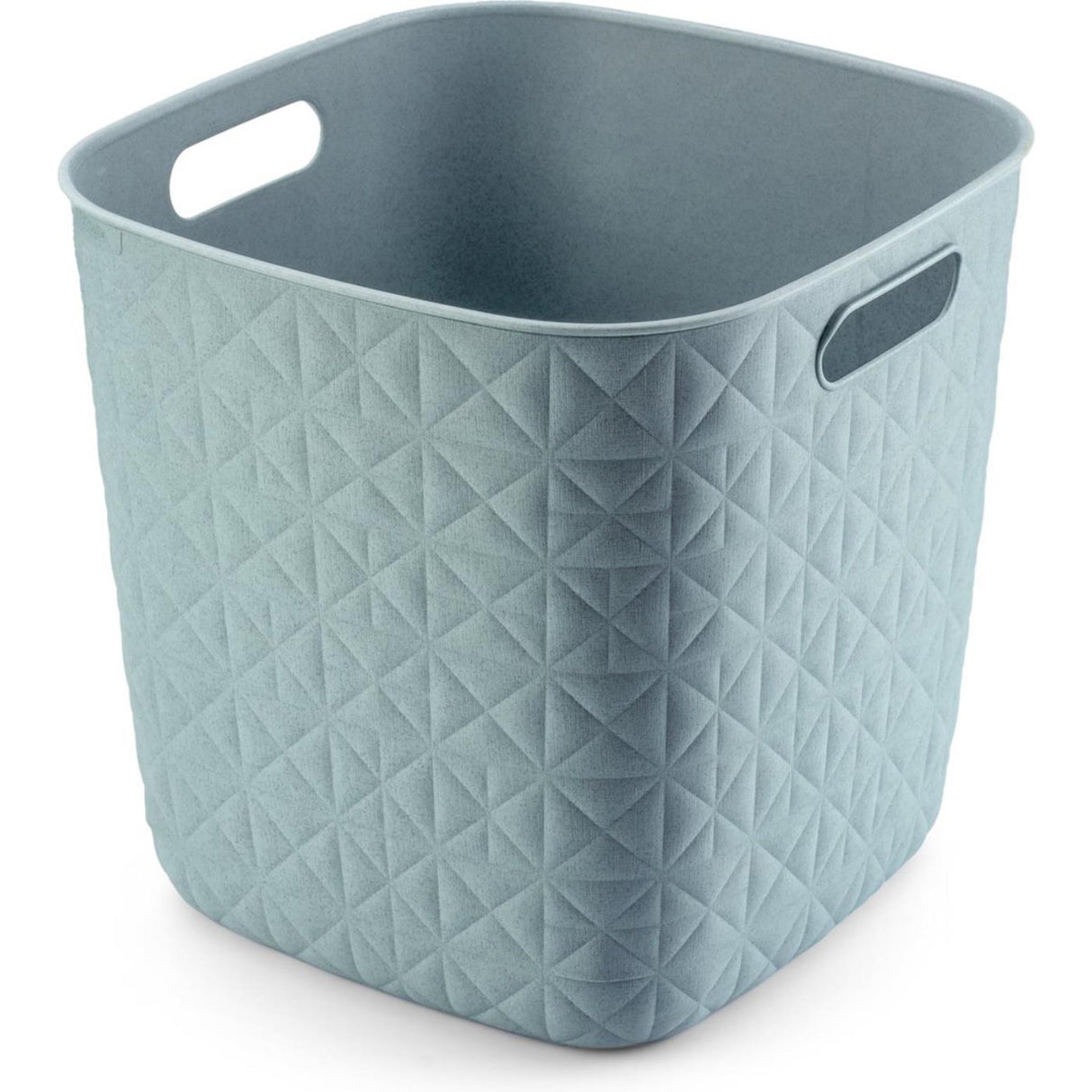 Curver softex opbevaringskurv terning - 15l blå-grøn 28x28x27cm