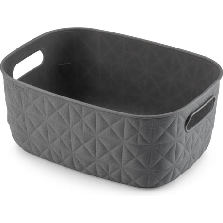 Curver softex opbevaringskurv s - 4l antracit 26,4x19,4x11cm
