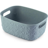 Curver softex opbevaringskurv s - 4l blå-grøn 26,4x19,4x11cm