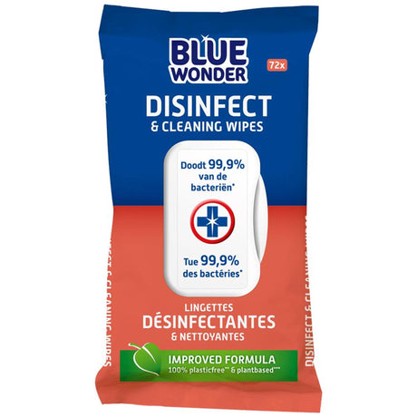 Blue wonder desinfektionsservietter 72 stk.