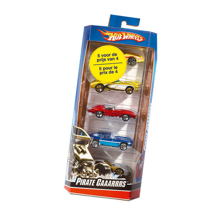 Hot wheels diecast 5-pack bilsæt