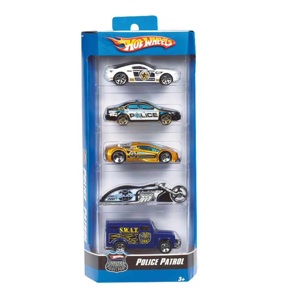 Hot wheels diecast 5-pack bilsæt