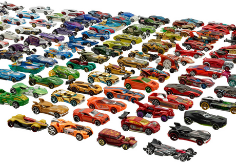 Mattel hot wheels trykstøbte biler assorteret | 72 stk