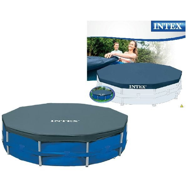 Intex 28030 betræk til swimmingpool stel 305cm blå