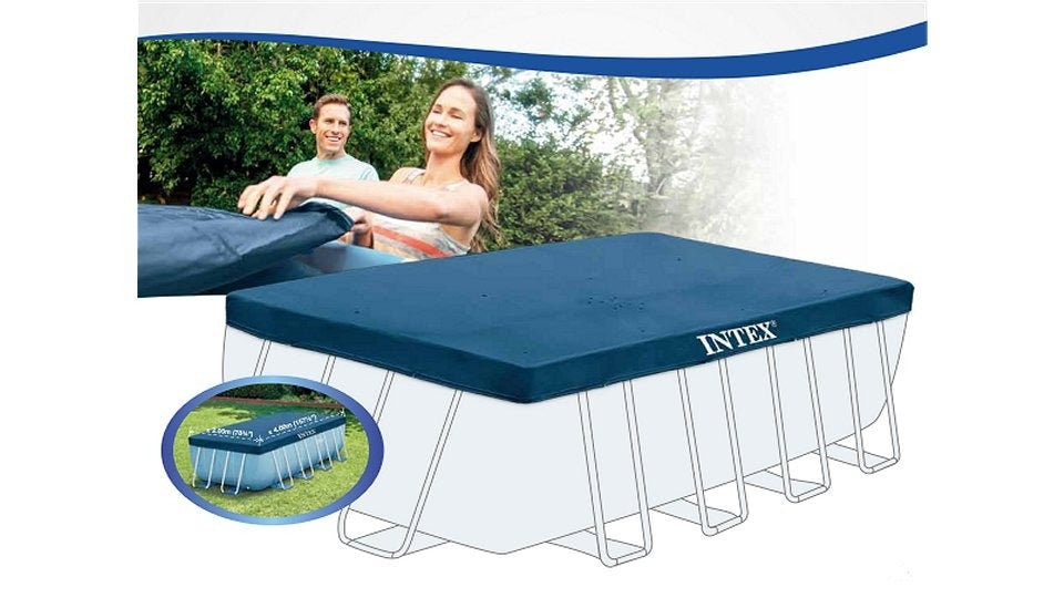 Intex 28037 ramme poolovertræk 400x200cm