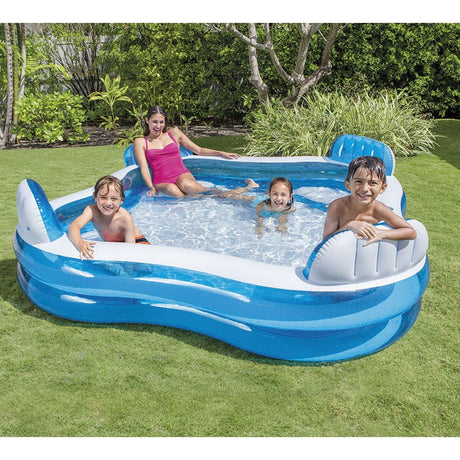 Intex swim center family lounge opblaaszwembad - 229 x 229 x 66 cm