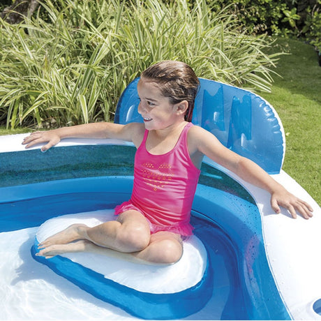 Intex swim center family lounge opblaaszwembad - 229 x 229 x 66 cm
