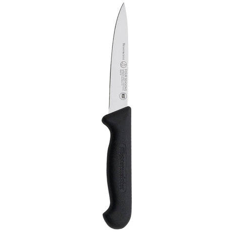 Messermeister messenmeister four seasons grøntsagskniv 10 cm rustfrit stål sort