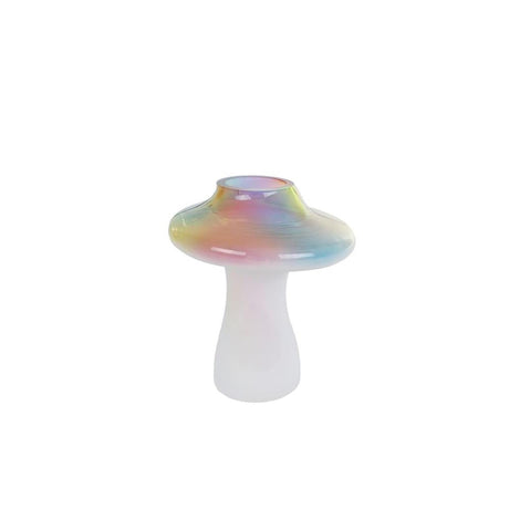 Cozydecor billede vase svamp regnbue s glas