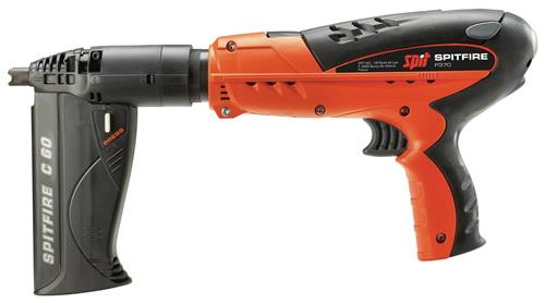 Spit fire pulverdrevet sømpistol med magasin p370 c60