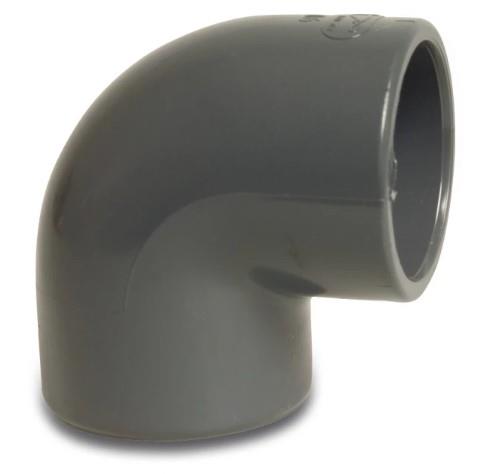 PVC knæ 63mm 90° 16 bar kiwa