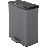 Curver decobin pedalspand 65l kølig grå