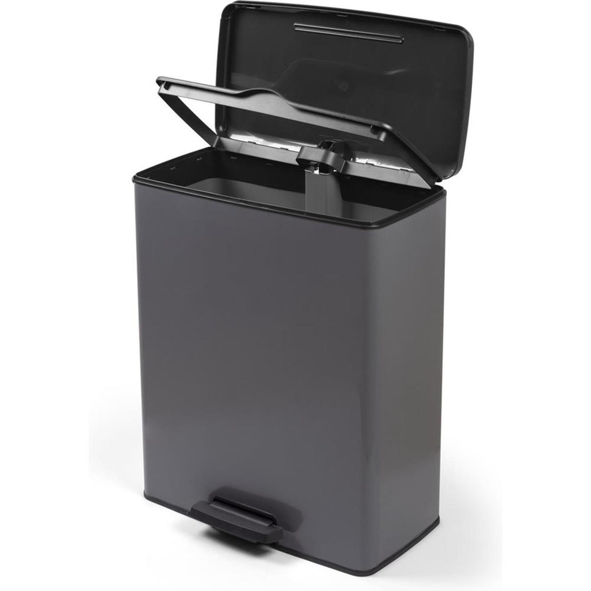 Curver decobin pedalspand 65l kølig grå