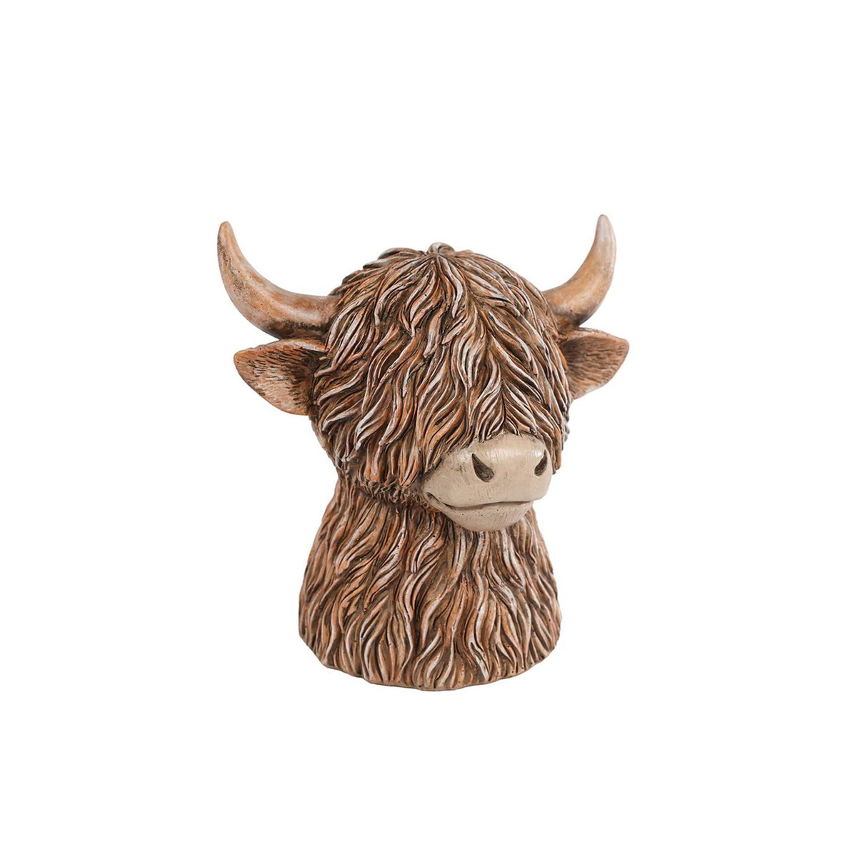 Pengekasse highlander brun polystone 11x11x12cm