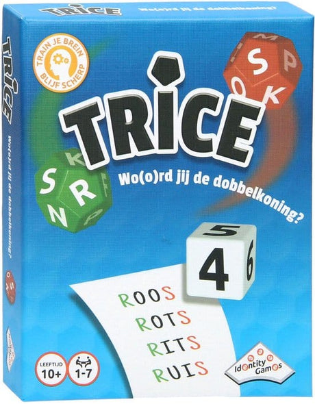 Identitetsspil trice terninger ordspil