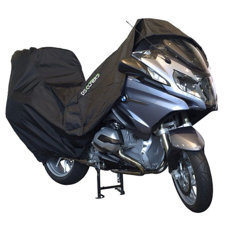 DS covers motorcykel cover alfa topcase xl - sort