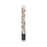 Decoris julekugler mix perle af glas dia 3cm 9-dele