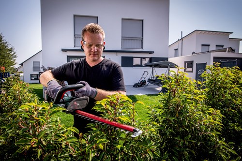 Metabo hs 18 ltx 55 | batteri hækkeklipper | 18v | 2x2ah li-power og oplader sc 30 - 601718500