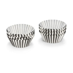 Patisse muffinsforme papir sort og hvid stribet 200 stk 5cm