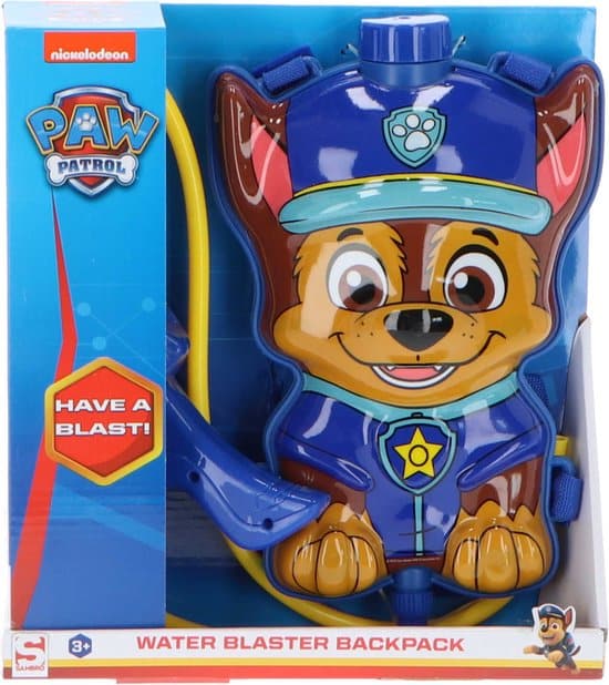 Dinotoys Apeldoorn vandpistol Paw Patrol med rygsæk vandreservoir