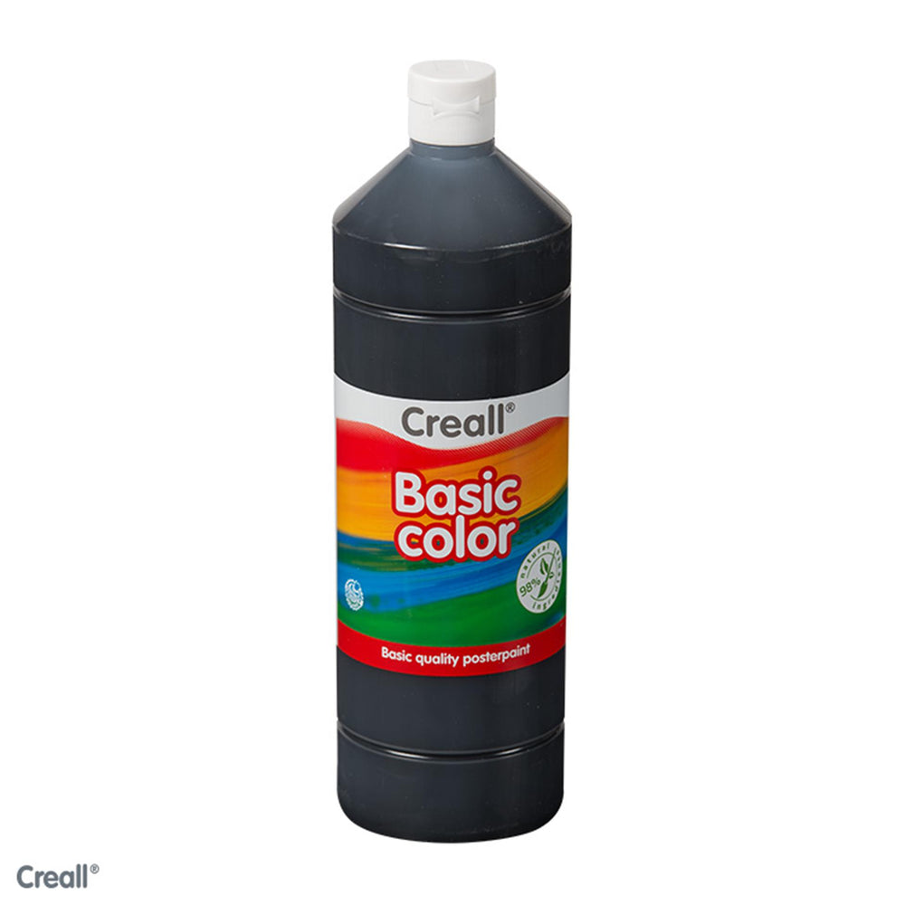 Creall skolemaling sort - 500ml