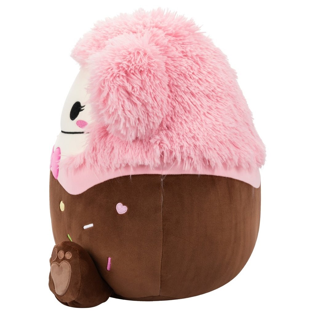 Squishmallows krammetøj Brina chokolade dyppet pink bigfoot 40 cm