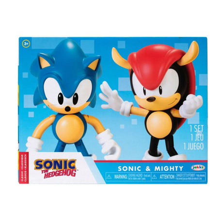 Andre mærker Sonic figurer Sonic og Classic Mighty 10 cm