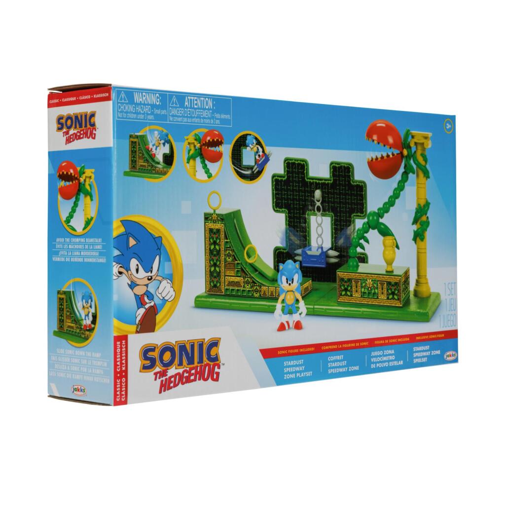 Jakks sonic speedway zone spille sæt