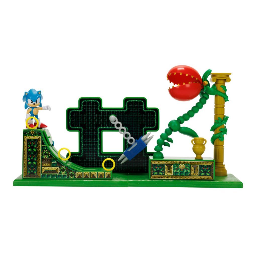 Jakks sonic speedway zone spille sæt