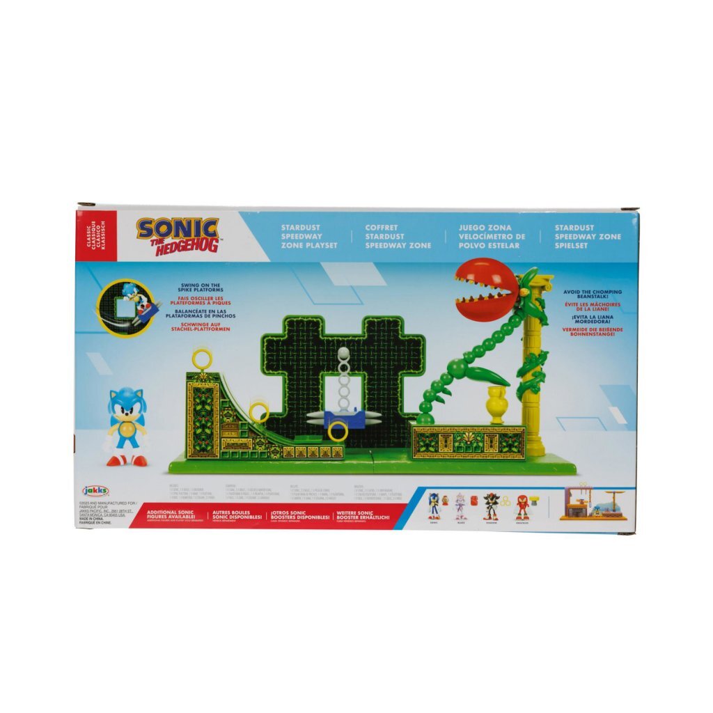 Jakks sonic speedway zone spille sæt
